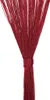 vidaXL Provázkové závěsy 2 ks 100 x 250 cm Vínově červená Náhled obrázku produktu 6