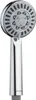 A chrome and silver bathroom shower head with a white background. Anteprima dell’immagine prodotto