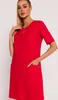 Made of Emotion Damenkleid in A-Linie Pebhar M788 rot XXL Produktbild-Vorschau 5