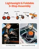 VEVOR carrello per kayak, 90 kg, carrello pieghevole per Anteprima dell’immagine prodotto 6