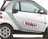 INDIGOS UG - Magnetschild "Security " mit Rahmen 45 x 12 cm Produktbild-Vorschau 2