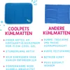 Coolpets Premium Solid Gel Coolmat L (60x90cm) Produktbild-Vorschau 6