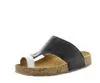 Haflinger Damen Pantoletten 819061-920 schwarz/weiß Produktbild-Vorschau 2