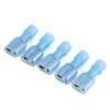 100 cosses électriques isolées bleues (fiche et prise) pour Voir les images du produit 4