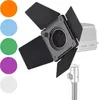 NiceFoto SN-33 Światło fotograficzne Barn Door Barndoor z Podgląd zdjęcia produktu 1