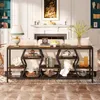Tribesigns console tafel van 180 cm met 4 niveaus van Productafbeelding-voorbeeld 3