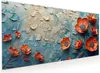 Küchenrückwand Spritzschutz Glas mit Motiv Blumenmeer 40 x Produktbild-Vorschau 1