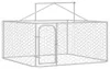 vidaXL Buda zewnętrzna dla psa z dachem 200x200x150 cm Podgląd zdjęcia produktu 6