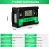 60A MPPT Solar Laderegler mit 4 USB-Anschlüssen, 12V/24V Produktbild-Vorschau 12