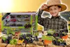 Malplay Traktor Set Spielzeug mit Zubehören Landmaschinen Produktbild-Vorschau 4