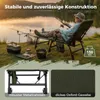 Chaise de pêche COSTWAY Chaise de camping avec repose-pieds Voir les images du produit 6