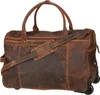 Greenburry Reisetasche mit Rollen Leder Trolley antikbraun Produktbild-Vorschau 30