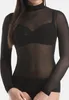 Teyli maglia dolcevita donna in rete trasparente Glamour Anteprima dell’immagine prodotto 4
