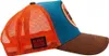 King Kerosin Cap Uni Lucky Bastard Trucker petrol Standard Produktbild-Vorschau 4