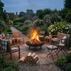 Springos® Garten-Feuerstelle aus Stahl – Feuerkorb 60 cm, Produktbild-Vorschau 8