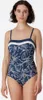 Schiesser Damen Bandeau Badeanzug multicolor 3 44  ST Produktbild-Vorschau 8