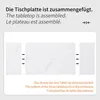 STILVORA Eetset, 5-delig: Eettafel met afmetingen 160x80x75 Productafbeelding-voorbeeld 10