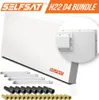Selfsat H22D4+ 4 TV Teilnehmer SAT Flachantenne FLAT + Produktbild-Vorschau 1