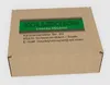 A cardboard box with shipping and contact information printed on it. Produktbild-Vorschau