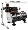 Airbrush Set – Komplettset mit Kompressor – Elektrisch Produktbild-Vorschau 2