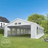 TOOLPORT Partyzelt Festzelt 3x6 m in weiß Professional PE Produktbild-Vorschau 2