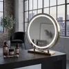 Specchio Rea Make-Up Led D'Oro Anteprima dell’immagine prodotto 4