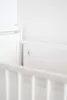 WEIß Atmungsaktiv 2 TLG. Netzstoff BETTUMRANDUNG Babybett Produktbild-Vorschau 5