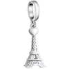 PANDACHARMS Pariser Eiffelturm Charm Anhänger, 925er Produktbild-Vorschau 1