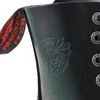 ANGRY ITCH-8-Loch Grün Rub-Off Ranger Armee Leder Stiefel Produktbild-Vorschau 18