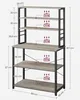 A diagram of a multi-shelf storage unit with dimensions and weight capacities indicated. Náhled obrázku produktu