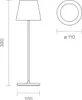 SIGOR Akku-Tischleuchte LED Nuindie pocket 21cm graphitgrau Produktbild-Vorschau 13