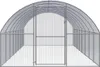 vidaXL Outdoor-Hühnerstall 3x8x2 m Verzinkter Stahl Produktbild-Vorschau 1