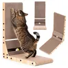 Rascador de cartón para gatos, con rincón de descanso de Vista previa de la imagen del producto 1