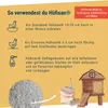 Instructions on how to use Hüfisan for poultry, with illustrations and text. Produktbild-Vorschau
