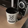 Kaffeebecher Schwarz für den 30. Geburtstag mit Motiv: Produktbild-Vorschau 5