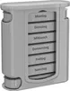 WELLGRO Tablettenbox 7 Tage 4 Fächer – Pillenbox & Produktbild-Vorschau 1