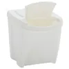 vidaXL Poubelles empilables 3 pcs. Blanc 75 L Polypropylène Voir les images du produit 13