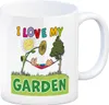 Garten Kaffeebecher mit Spruch I love my garden Produktbild-Vorschau 1