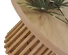 Masseno Ausziehbar Esstisch LAMELLI 110 - 210 cm x 110 cm Produktbild-Vorschau 7