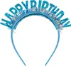 Oblique Unique Haarreifen Happy Birthday irisierend Produktbild-Vorschau 1