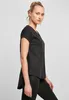 A woman is shown from the side wearing a black t-shirt and black leggings. Anteprima dell’immagine prodotto