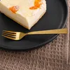 Kuchengabeln, Serie Athen, 4-teilig, gold, Edelstahl Produktbild-Vorschau 2
