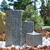 CLGarden Granit Springbrunnen SB2 3 teiliger Säulenbrunnen Produktbild-Vorschau 7
