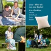 Skandika Campingdecke Liva Sherpa Berge | 4-in-1 Outdoor Produktbild-Vorschau 2