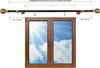 Doppelläufige Deckenschiene Elegance aus PVC, komplett mit Produktbild-Vorschau 5