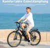 HITWAY E-Bike 28 Zoll Elektrofahrrad, Pedelec 36V/12Ah 432 Produktbild-Vorschau 5