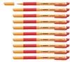 STABILO Tintenroller -  pointVisco - 10er Pack - rot Produktbild-Vorschau 1