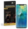 A product box for screen protectors next to a smartphone. Produktbild-Vorschau