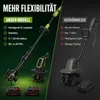 2-in-1 Akku-Bodenfräse, 100mm, elektrische Gartenfräse Mit Produktbild-Vorschau 7