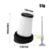 2 Stück VCH9632 Filter für Grundig VCH9629 VCH9630 VCH9631 Produktbild-Vorschau 2